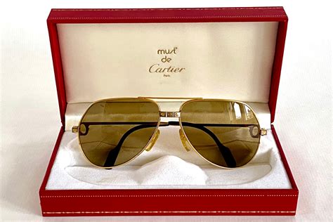 Retro Cartier Vendome Sunglasses 